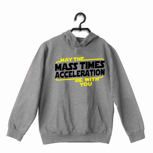 Nerd Physics MAY THE FORCE BE WITH YOU UNISEX HOODIE Sweatshirts